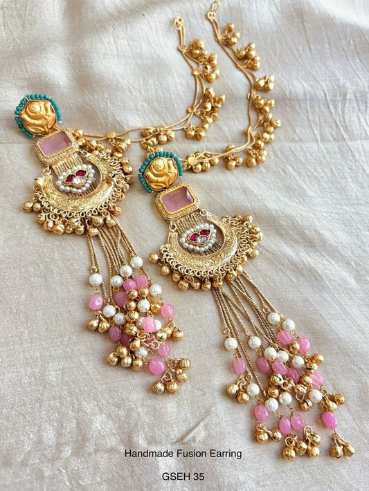 Fusion Kashmiri Earrings Set For You